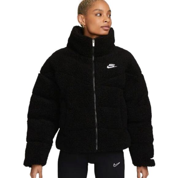 Nike Therma-FIT City Series Women's Synthetic Fill High-Pile Fleece coat Plus 2X - Picture 1 of 13